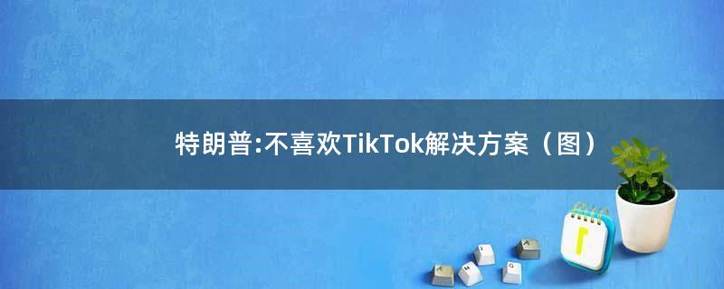 特朗普:不喜欢TikTok解决方案（图）